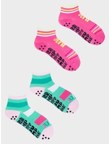 Yoclub Kids's Trampoline Socks 2-Pack SKS-0021G-AA0A-003