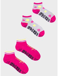 Yoclub Kids's Trampoline Socks 2-Pack SKS-0021G-AA0A-002