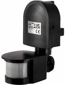 ECO LIGHT Infračervený pohybový senzor IP44 300W černý