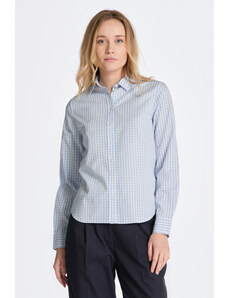 KOŠILE GANT REG BROADCLOTH GINGHAM SHIRT modrá 34