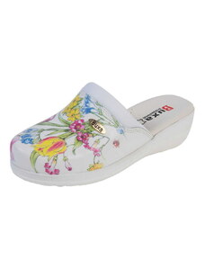 Buxa MED10 Dámská zdravotní obuv květinová