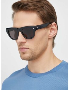Sluneční brýle Alexander McQueen pánské, černá barva, AM0425S