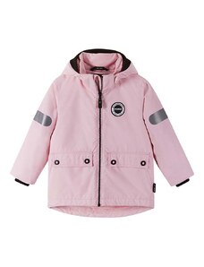 Dětská bunda Reima Sydvest 3 v 1 růžová barva