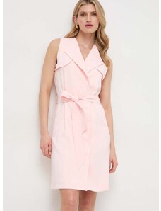 Šaty Guess EVERLY růžová barva, mini, W4GK1D WGDA0