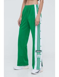 Tepláky adidas Originals Adibreak Pant zelená barva, vzorované, IP0616