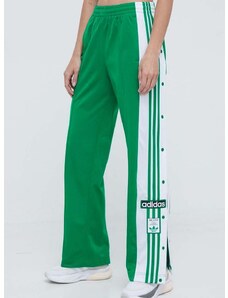 Tepláky adidas Originals Adibreak Pant zelená barva, vzorované, IP0616