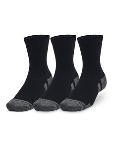 Pánské ponožky Under Armour Performance Cotton 3P Mid Black