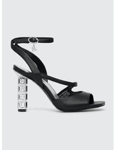 Sandály Karl Lagerfeld KOLUMN černá barva, KL33424