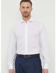 Košile Liu Jo pánská, bílá barva, regular, s italským límcem