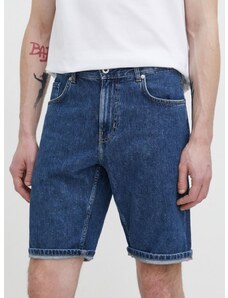 Džínové šortky Karl Lagerfeld Jeans pánské, tmavomodrá barva