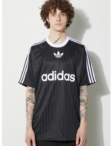 Tričko adidas Originals Adicolor černá barva, s potiskem, IU2341