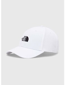 Kšiltovka The North Face Recycled 66 Classic Hat bílá barva, s aplikací, NF0A4VSVFN41