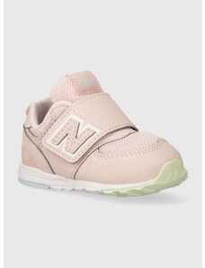Dětské sneakers boty New Balance NW574MSE růžová barva