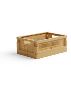 Skládací přepravka mini Made Crate - fudge