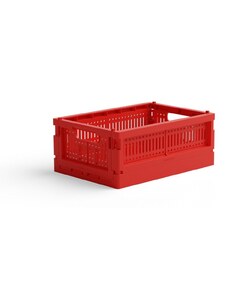 Skládací přepravka mini Made Crate - so bright red