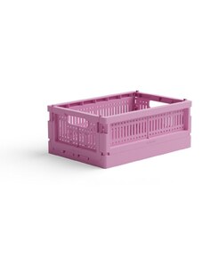 Skládací přepravka mini Made Crate - soft fuschia
