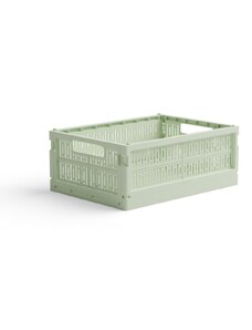 Skládací přepravka midi Made Crate - spring green