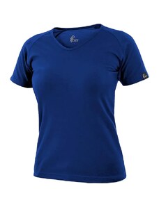 Tričko CXS ELLA, dámské, krátký rukáv, středně modrá