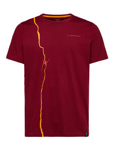 La Sportiva ROUTE T-SHIRT Men: Červená