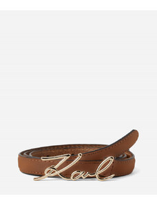 OPASEK KARL LAGERFELD K/SIGNATURE SM BUCKLE BELT