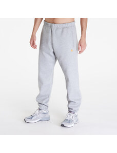 Pánské tepláky Carhartt WIP Chase Sweat Pant Grey Heather/ Gold