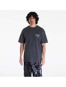 Pánské tričko Lee Loose Logo Tee Washed Black