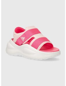 Dětské sandály adidas MEHANA SANDAL KIDS růžová barva