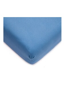 Indimex Napínací prostěradlo 90-100x200 MICRO satén - modré