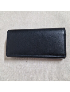 Milano Velká kožená peněženka - černá