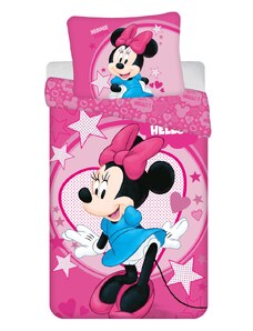 minnie mouse Dětské 3D povlečení Minnie Hello micro