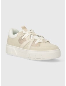 Kožené sneakers boty Timberland Laurel Court béžová barva, TB0A61DMEM31