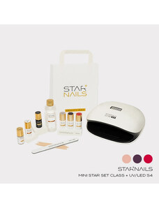 Sada STARNAILS Mini Star Set Class + UV/LED S4 - modeláž gel lakem