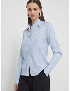 Košile HUGO dámská, regular, s klasickým límcem, 50515254
