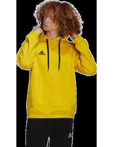 Pánská mikina s kapucí Adidas Entrada 22 Sweat žlutá