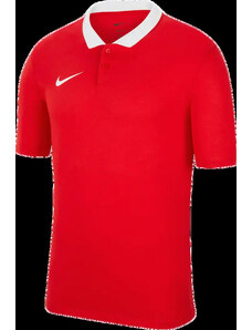Dětská polokošile s krátkým rukávem Nike Dri-FIT Park 20 Polo červená