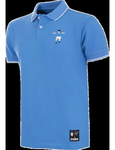 Pánská košile Retro COPA x Maradona Napoli Polo modrá