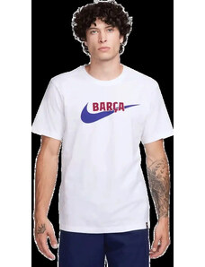 Pánské tričko Nike FC Barcelona 23/24 Swoosh bílé