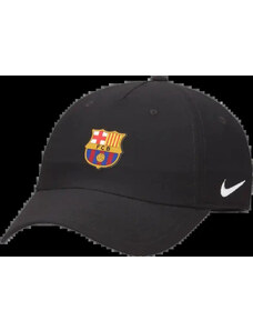 Unisex kšiltovka Nike FC Barcelona 23/24 Dri-FIT Club černá