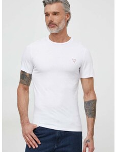 Bavlněné tričko Guess bílá barva, M2YI36 I3Z14