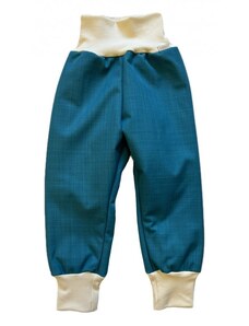 FARMERS Dětské softshellové kalhoty GROW BERÁNEK PETROL
