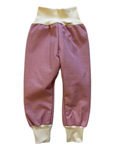 FARMERS Dětské softshellové kalhoty GROW BERÁNEK PINK