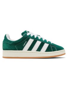 Adidas Campus 00s Dark Green Cloud White (GS) (W)