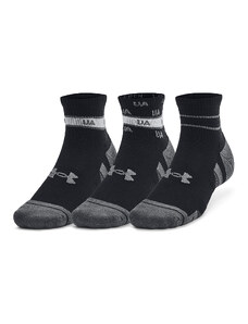 Pánské ponožky Under Armour Perf Tech Nvlty 3-Pack Qtr Black 001
