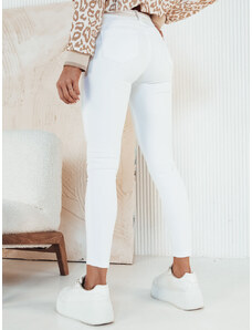ISONA dámské džínové kalhoty bílé Dstreet