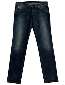 Tmavě modré džíny Sisley