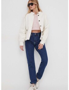 Džíny Calvin Klein Jeans dámské, high waist, J20J222748