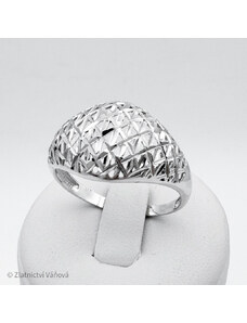 Stříbrný prsten BROUŠENÝ 69
