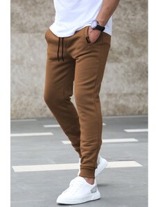 Madmext Brown Basic Tracksuit 4210