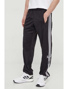 Tepláky adidas Originals černá barva, s aplikací, IM8219