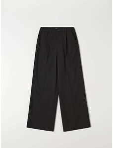 Sinsay - Kalhoty s nažehlenými puky - černá